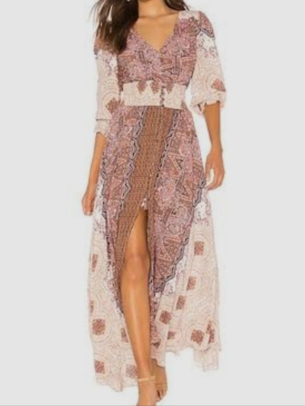 Free People Mexicali Rose Maxi Dress Size Small